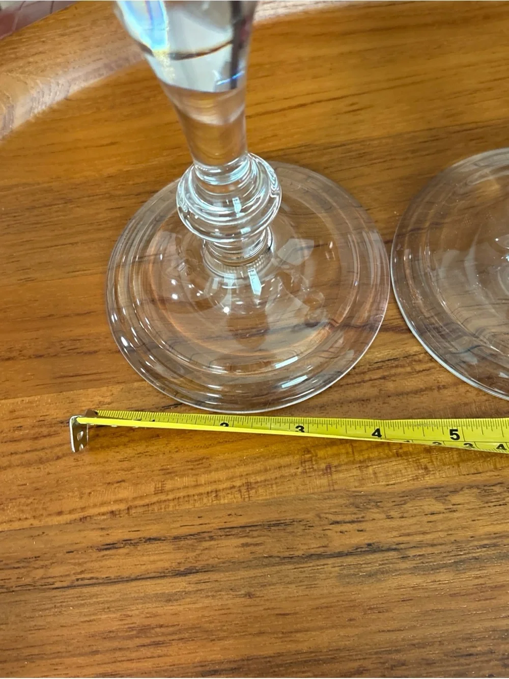 Tiffany & Company Crystal Candlesticks (2) 8 1/4” Tall—Dining—Elegant—BEAUTIFUL